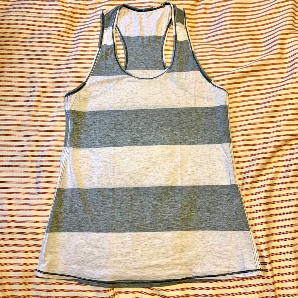 Lululemon Striped Racerback Tank